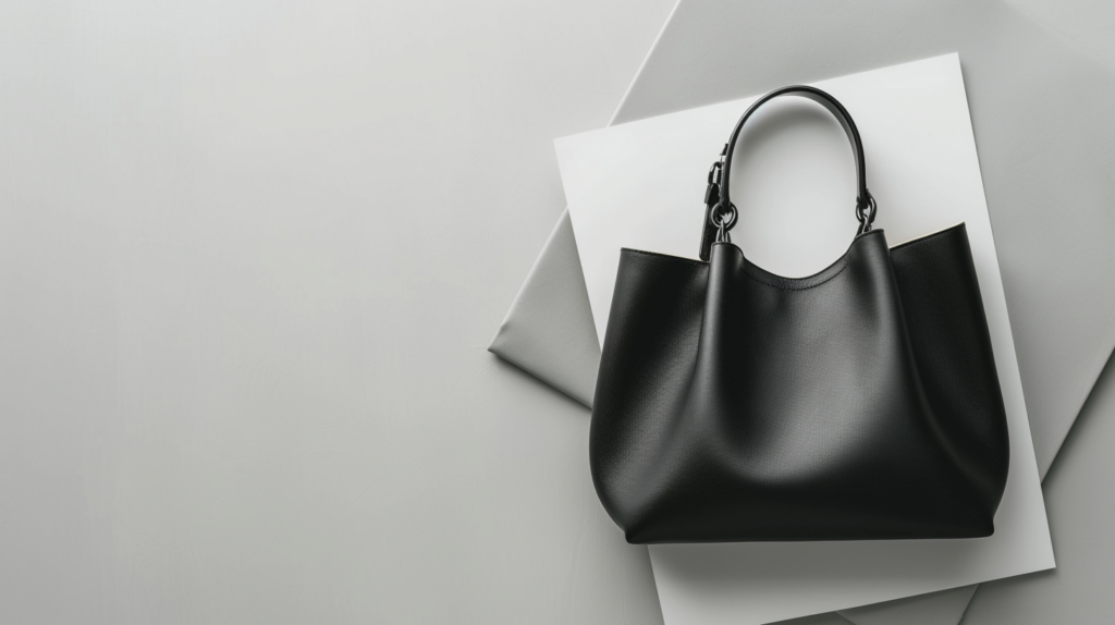 xfactor 94342 flat lay of a single structured leather handbag b 6cec9f9b b2c9 442a 8bea bab2e0c70c3e