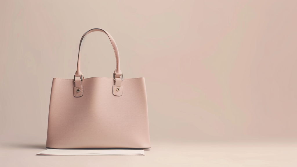 xfactor 94342 flat lay of a single structured leather handbag b 24304028 e949 4a58 b386 540811f9a072