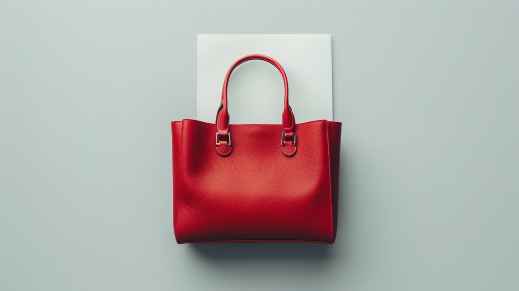 xfactor 94342 flat lay of a single structured leather handbag b 3b0a2e08 b16b 4990 b774 278174bfe904