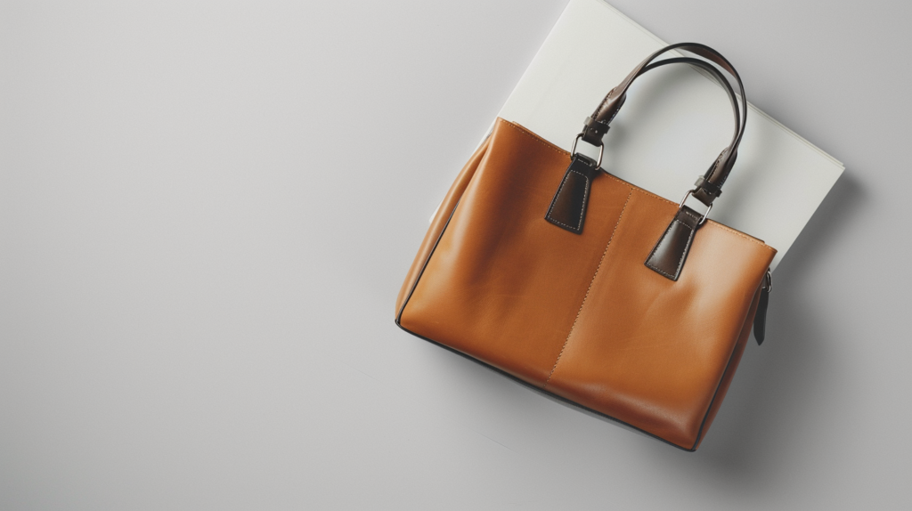 xfactor 94342 flat lay of a single structured leather handbag b 7bdb2f9e 39fb 4338 bc3d 7db268e10808