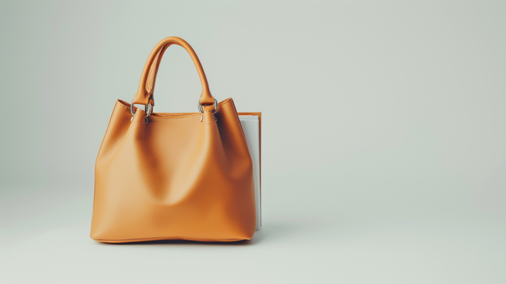 xfactor 94342 flat lay of a single structured leather handbag b be931d1a 9bce 4bdc 9873 4a3193cd8797