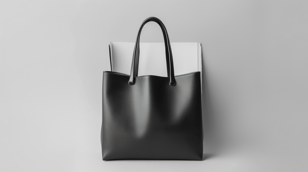 xfactor 94342 flat lay of a single structured leather handbag b f1a5fc02 e1ff 4dd3 adee a3f6c538dd57