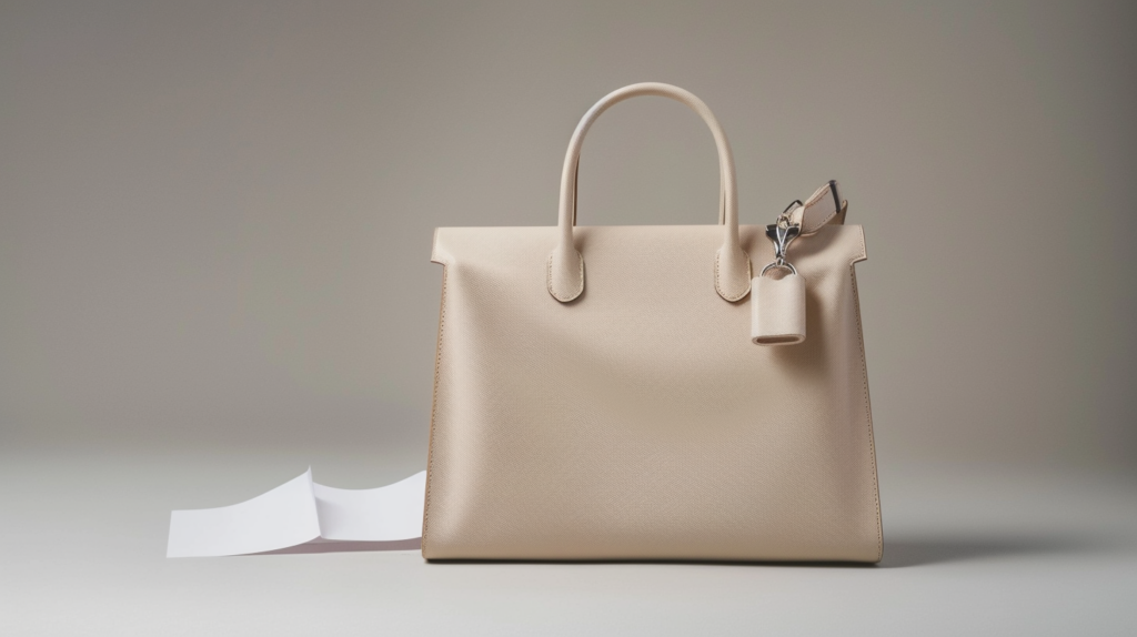 xfactor 94342 flat lay of a single structured luxury leather ha 93343e7a b4f1 40de b17b 1a4b33edf150