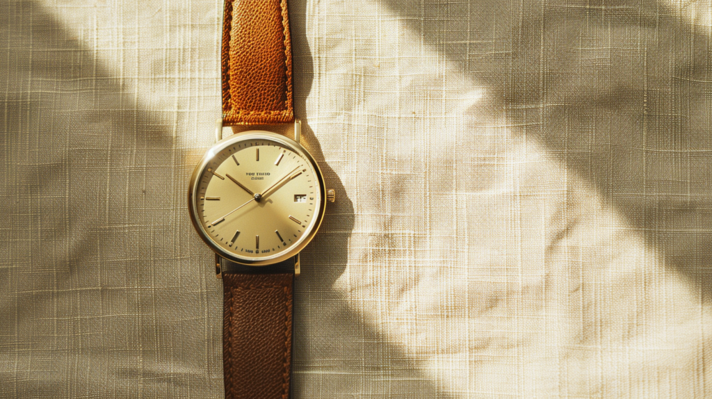 xfactor 94342 overhead view of a single luxury wristwatch on li d5764fd3 eb63 4ea7 82d6 aced754eb352